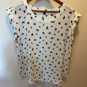 NWOT Ann Taylor Factory Cap Sleeve Blouse